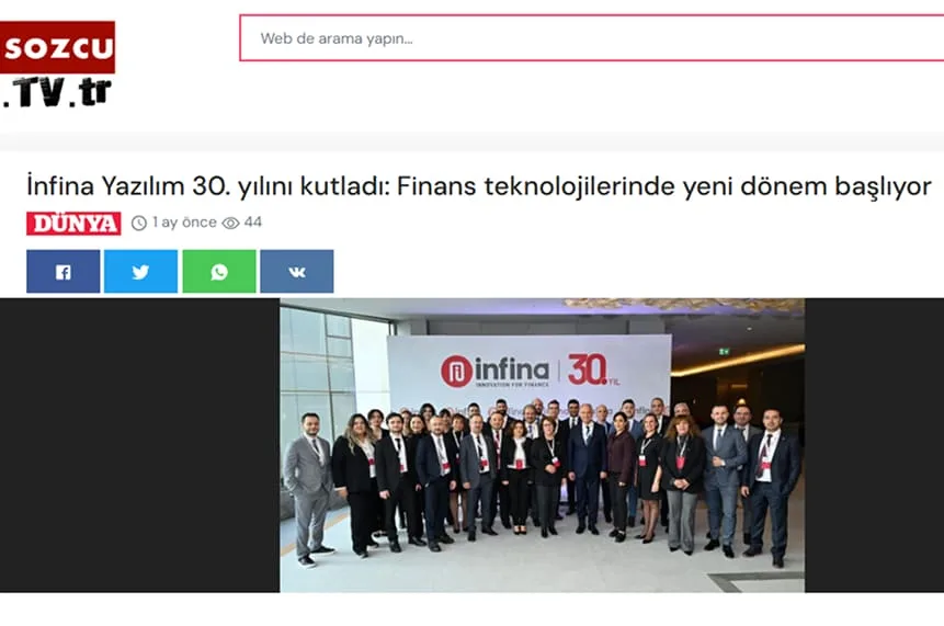 infina 30. yıl