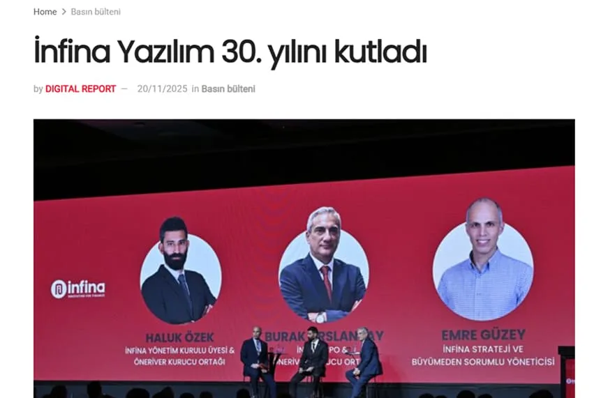 infina 30. yıl